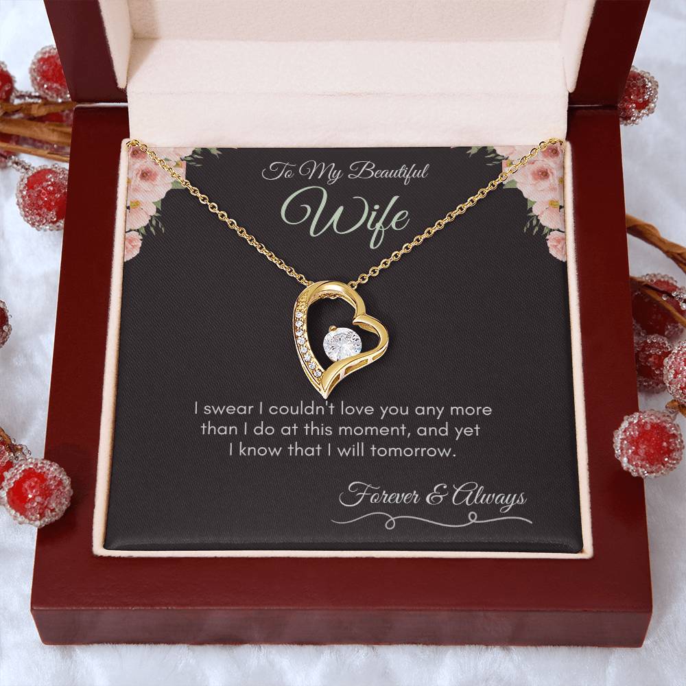 Wife | Couldn't Love You More | Forever Love Necklace