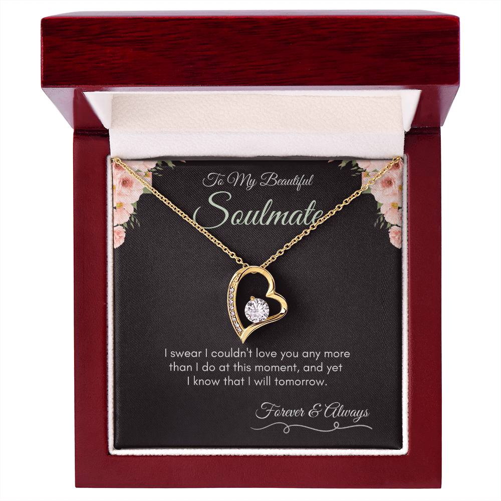 Soulmate | Couldn't Love You More | Forever Love Necklace