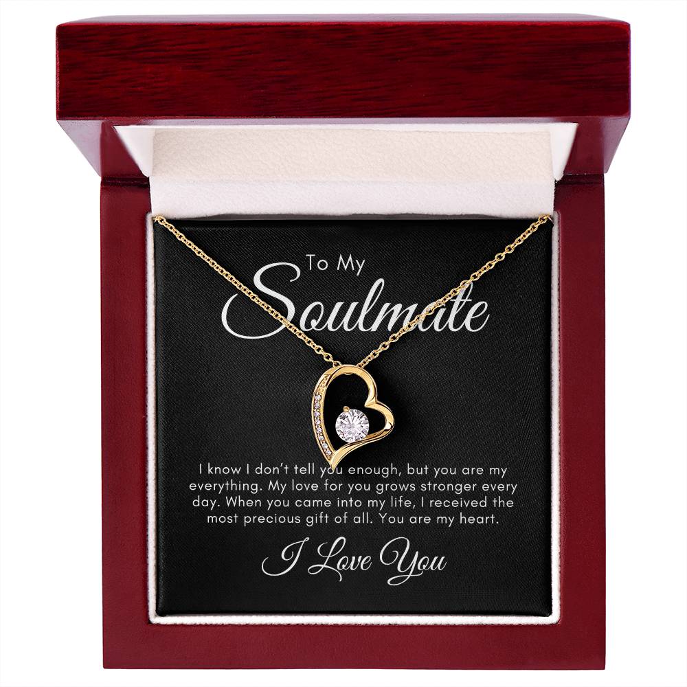 Soulmate | My Heart | Forever Love Necklace