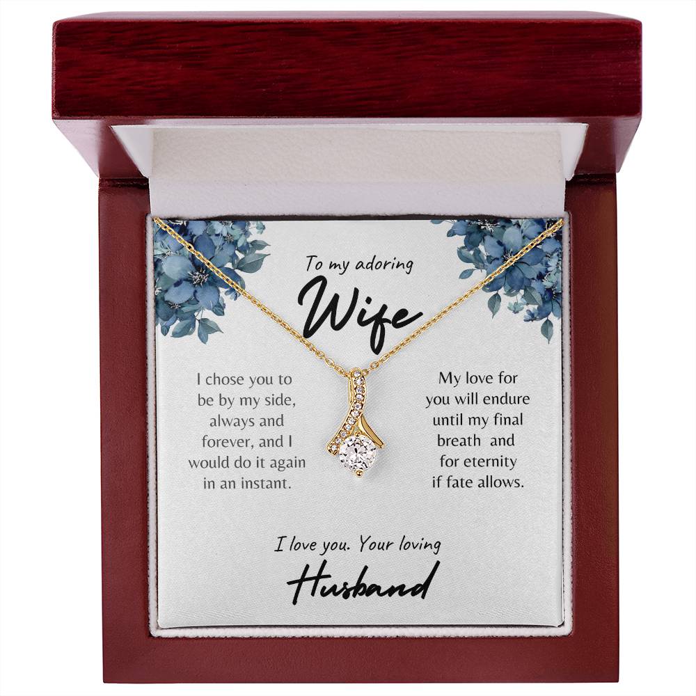 Wife | I Chose You | Alluring Beauty Necklace