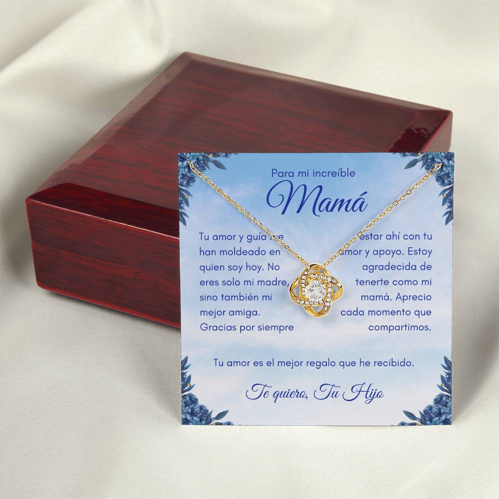 El Mejor Regalo de mi Hijo | Love Knot Necklace