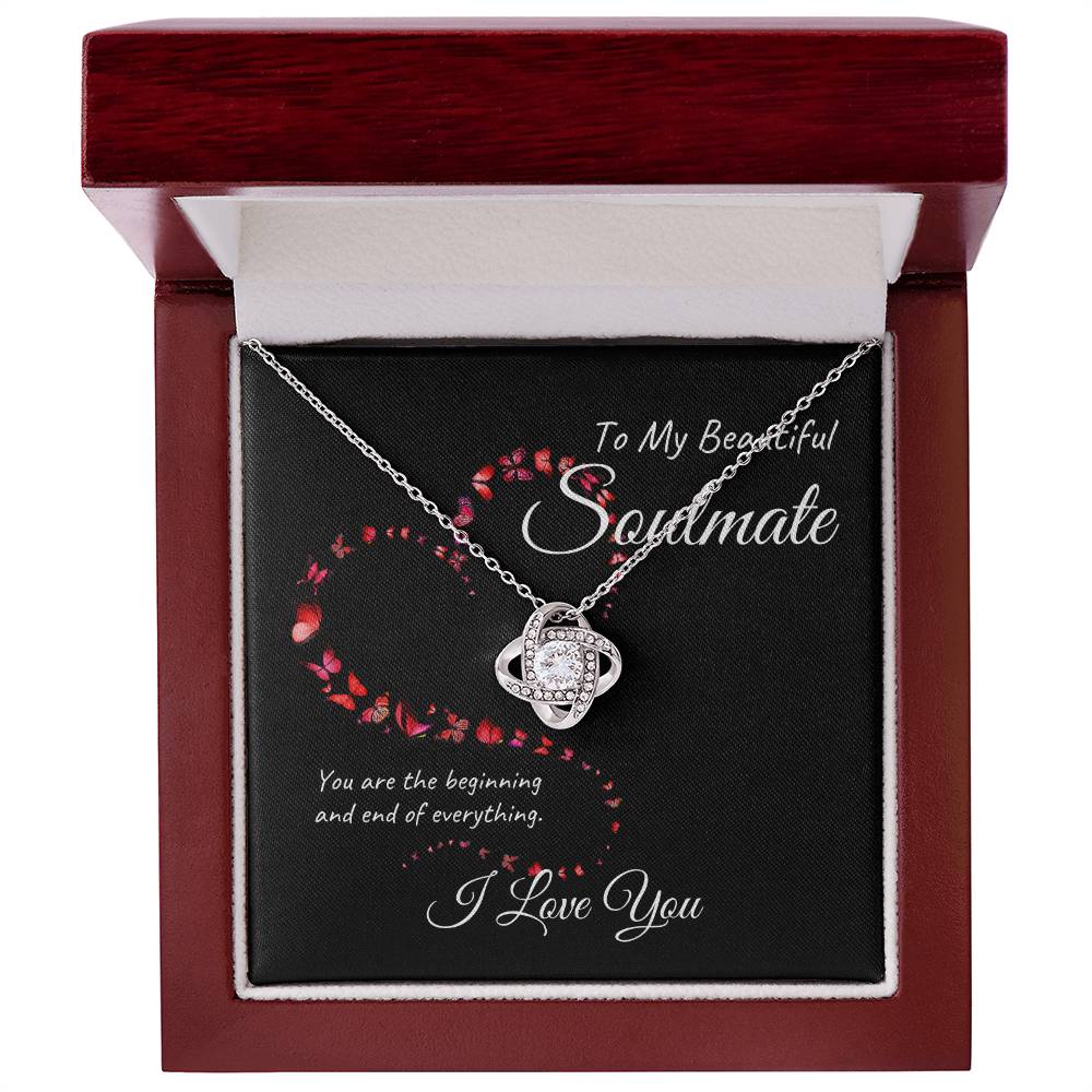 Soulmate | Beginning and End | Love Knot Necklace