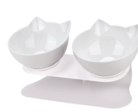 Purrfect Mealtime Kitty Bowl