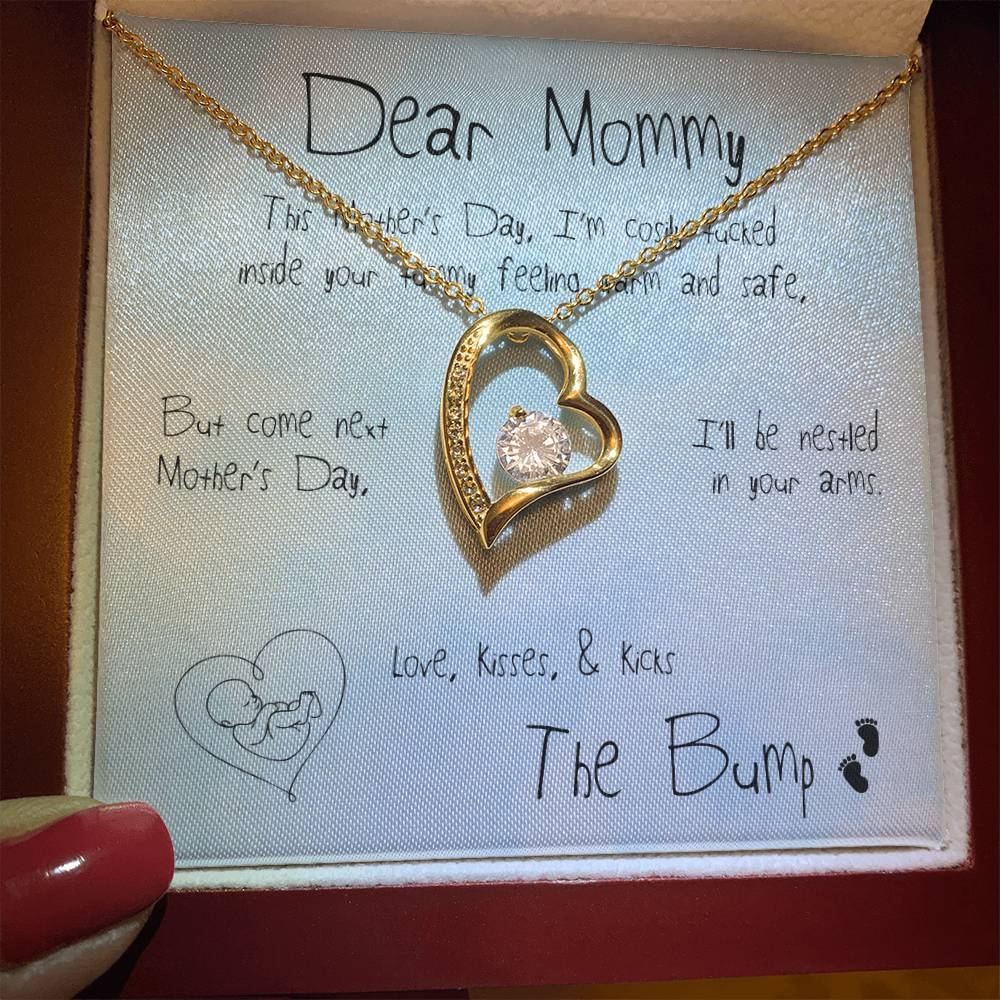 Baby Bump Forever Love Knot (Blue)