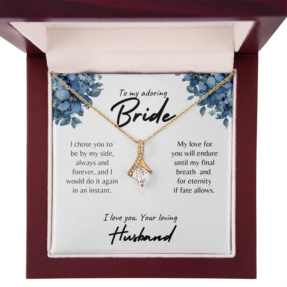 Bride | I Chose You | Alluring Beauty Necklace