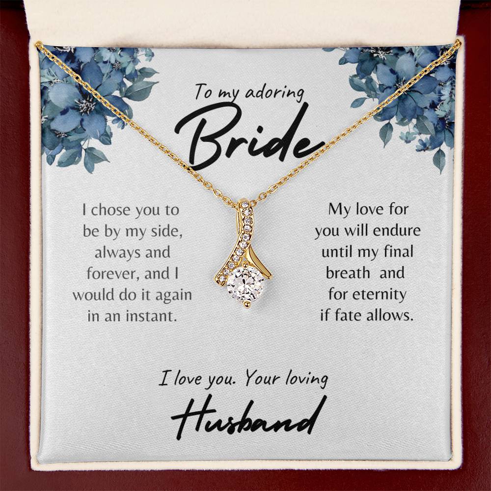 Bride | I Chose You | Alluring Beauty Necklace