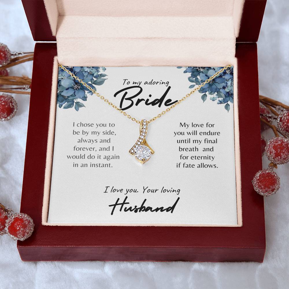 Bride | I Chose You | Alluring Beauty Necklace