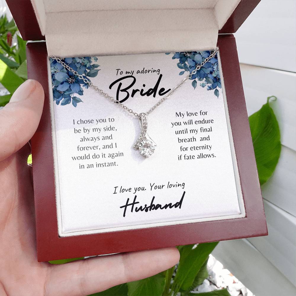 Bride | I Chose You | Alluring Beauty Necklace