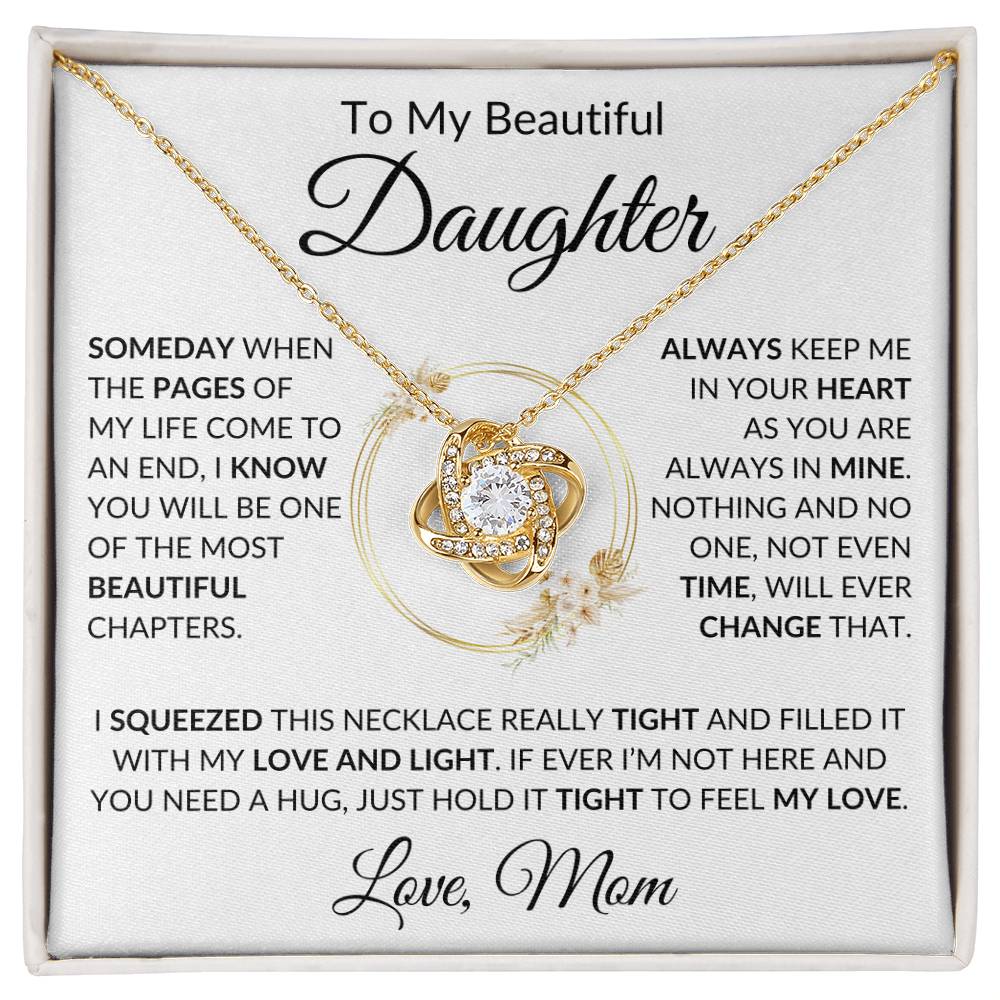 Daughter | Beautiful Chapters | Love Knot Necklace