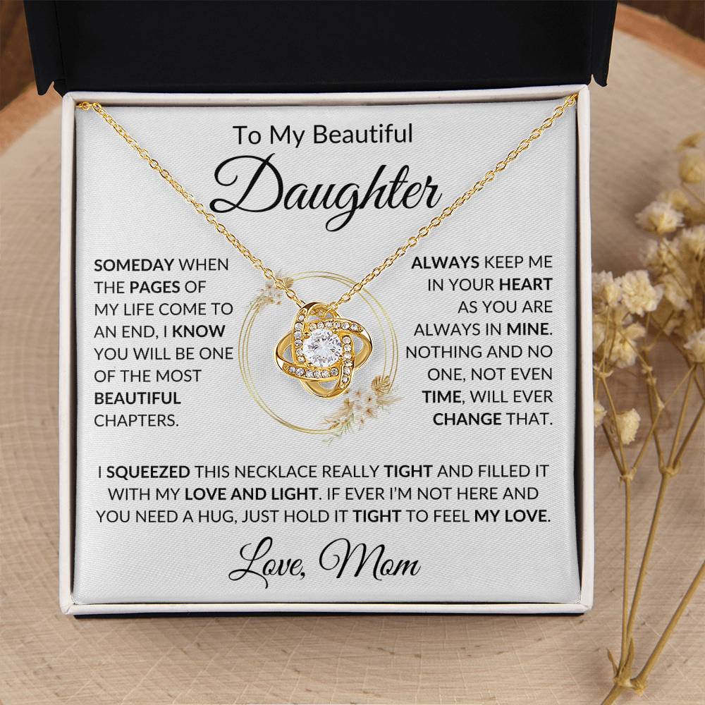 Daughter | Beautiful Chapters | Love Knot Necklace