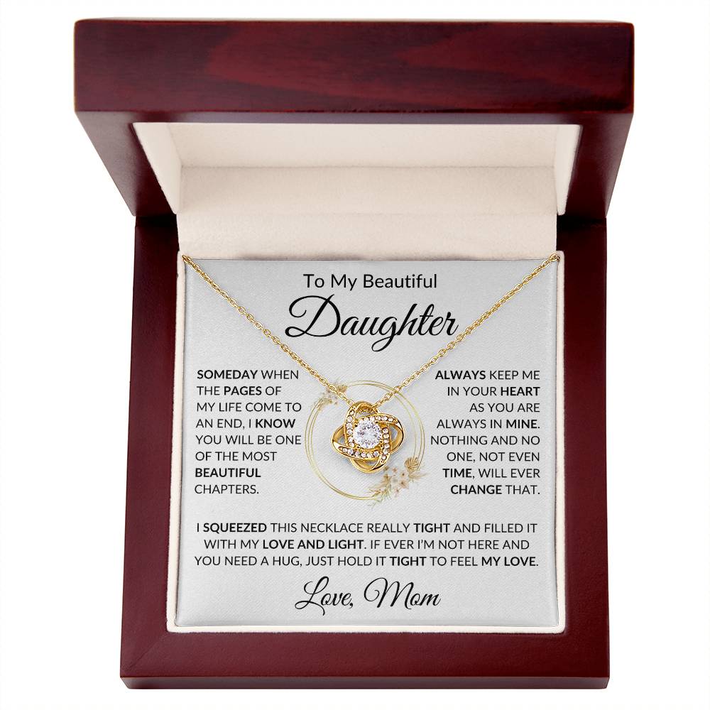 Daughter | Beautiful Chapters | Love Knot Necklace