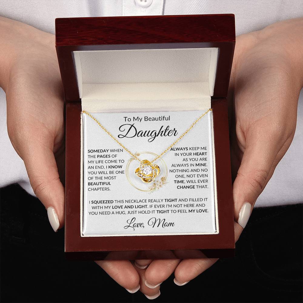 Daughter | Beautiful Chapters | Love Knot Necklace