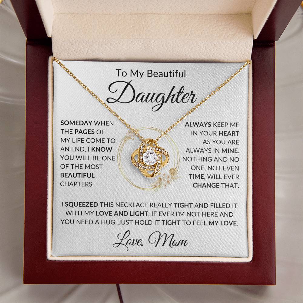 Daughter | Beautiful Chapters | Love Knot Necklace