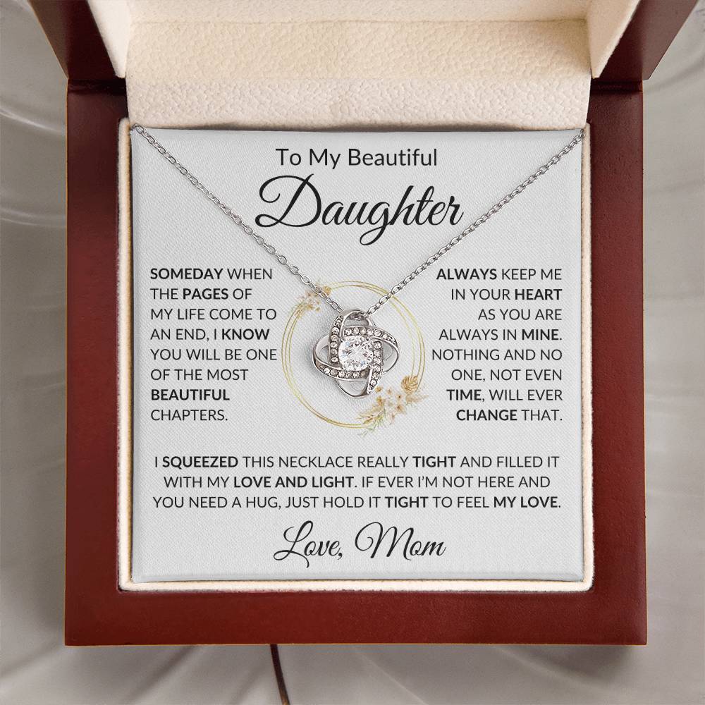 Daughter | Beautiful Chapters | Love Knot Necklace