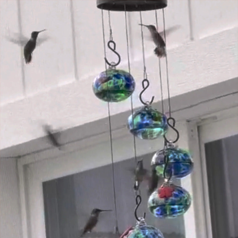 WingSong Hummingbird Chime & Dine Oasis