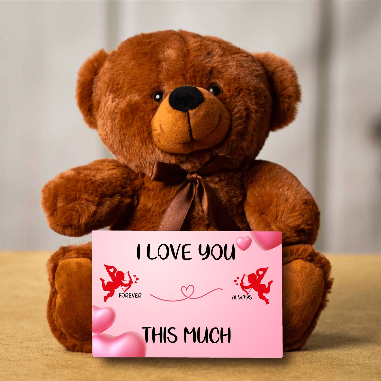 I Love You This Much Valentine's Bear