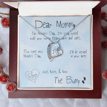 Baby Bump Forever Love Knot (Blue)