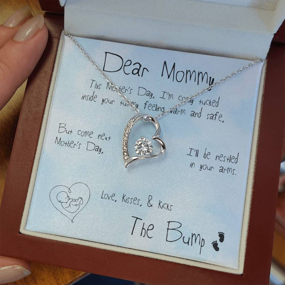 Baby Bump Forever Love Knot (Blue)