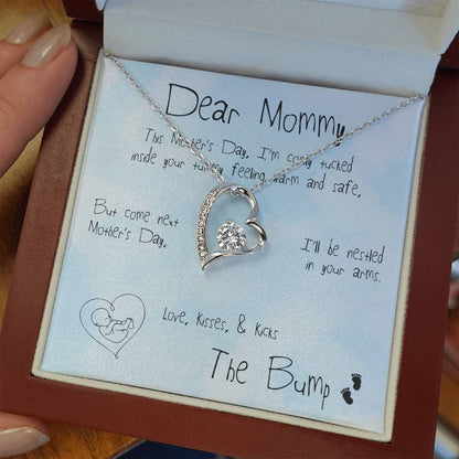 Baby Bump Forever Love Knot (Blue)