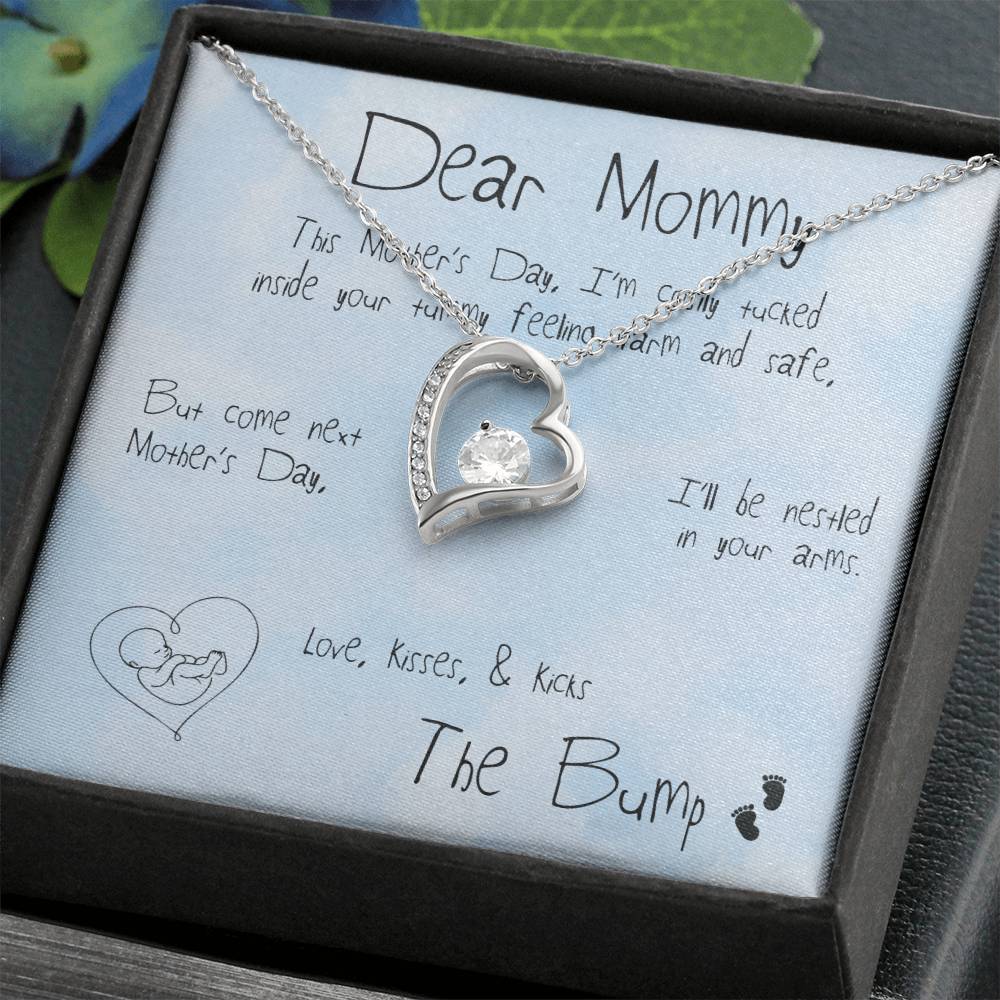 Baby Bump Forever Love Knot (Blue)