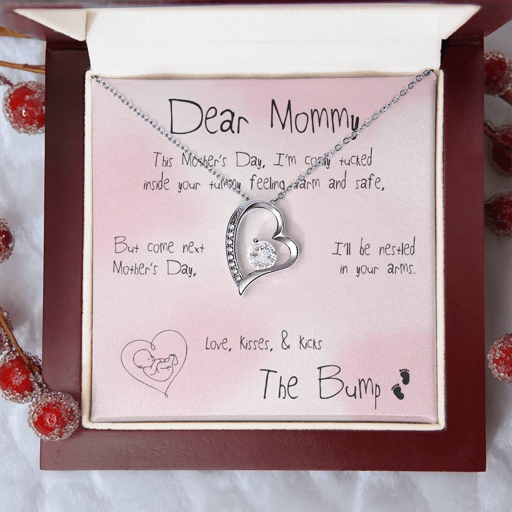 Baby Bump Forever Love Knot (Pink)