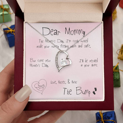 Baby Bump Forever Love Knot (Pink)