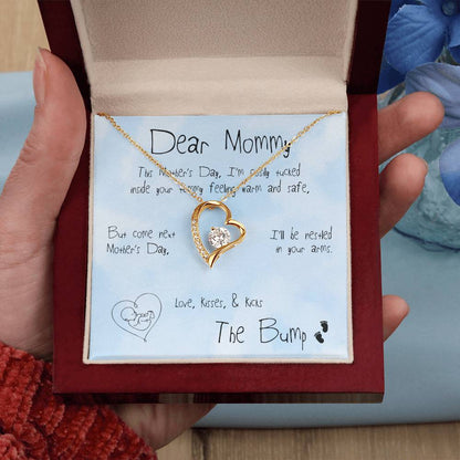 Baby Bump Forever Love Knot (Blue)