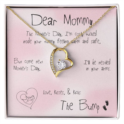 Baby Bump Forever Love Knot (Pink)