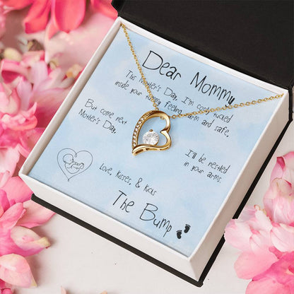 Baby Bump Forever Love Knot (Blue)