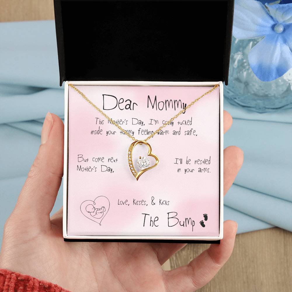 Baby Bump Forever Love Knot (Pink)