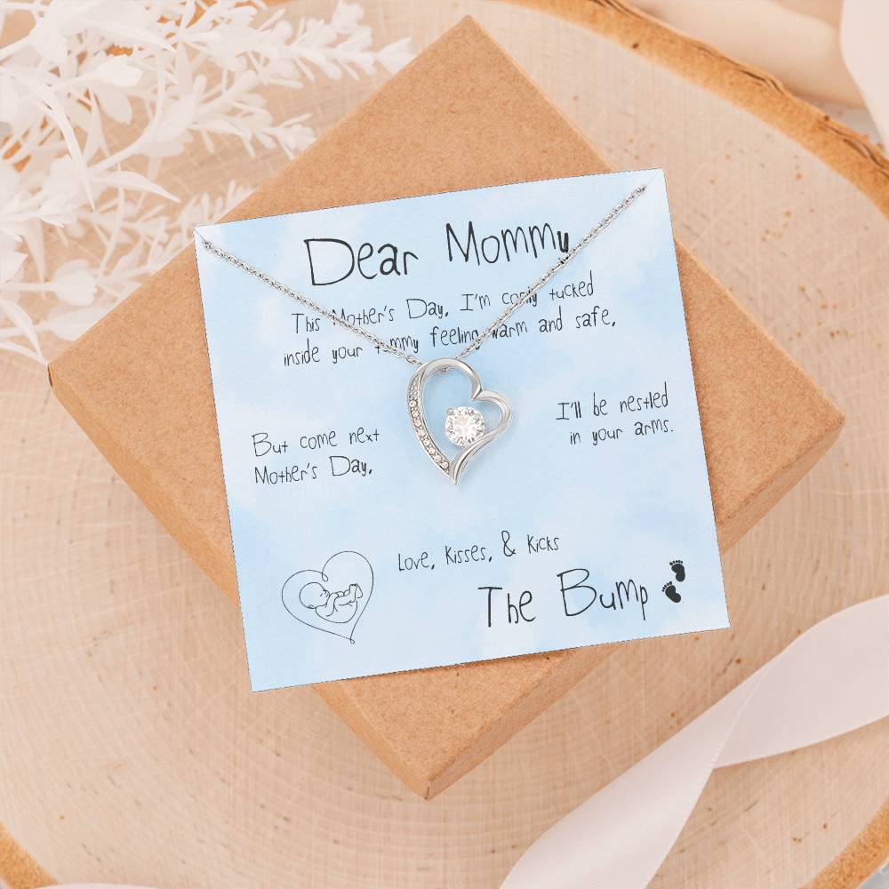 Baby Bump Forever Love Knot (Blue)